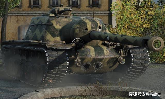 原创美国t110e3重型坦克,过分追求火力和防护的产物,被英国技术打败