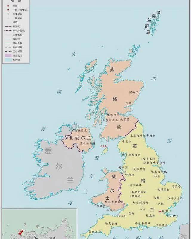 北爱尔兰人口_英国地理知识小科普丨简述对比中英两国(2)