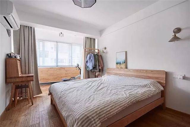 小户型装修卧室,别去搞什么花样,简简单单就够舒服了