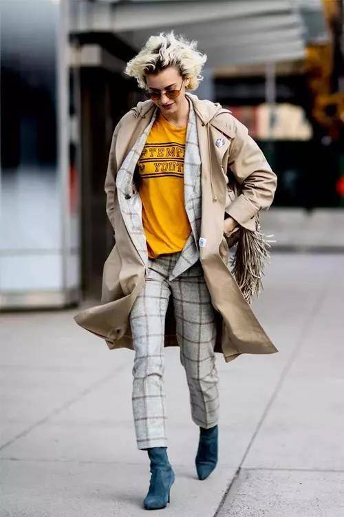 风衣|夏季的T恤+春季薄外套=秋季最潮搭配！