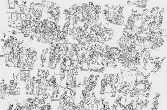 故事传记|3岁画画的自闭症天才，无需起稿画出400种动物，画出了另一个世界