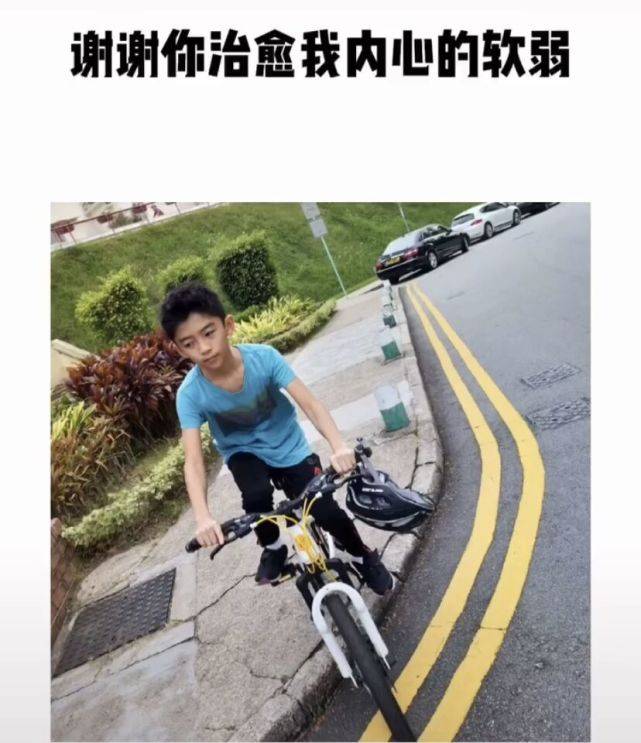 张柏芝再晒照为儿子庆生，大声表白称：谢谢你