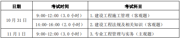 唐禾教育:山西2020年二级建造师考试时间安排以及考试成绩有效期(最新发布)