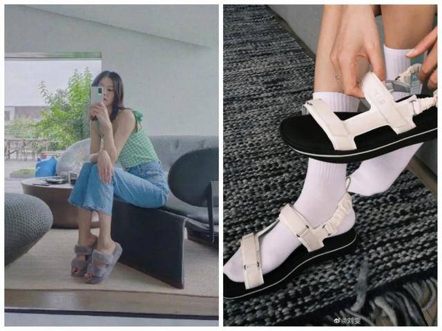 凉鞋|“丑”凉鞋大翻身，刘雯都不离脚，原来你这么好看