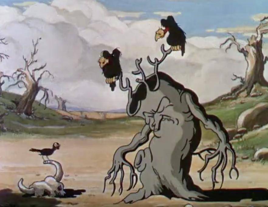 迪士尼这部88年前的动画，一举拿下奥斯卡，拟人手法寓意深刻_剧情