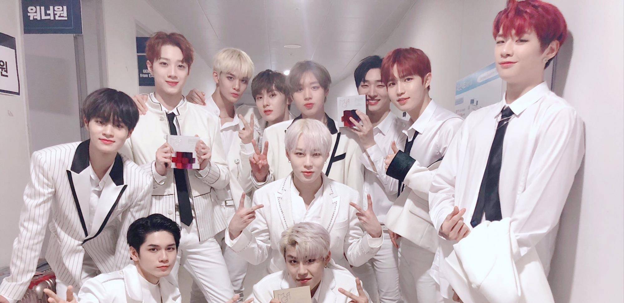 wannaone高清,wannaonelogo 原创wannaone解散中输新排序,邕圣佑超车?