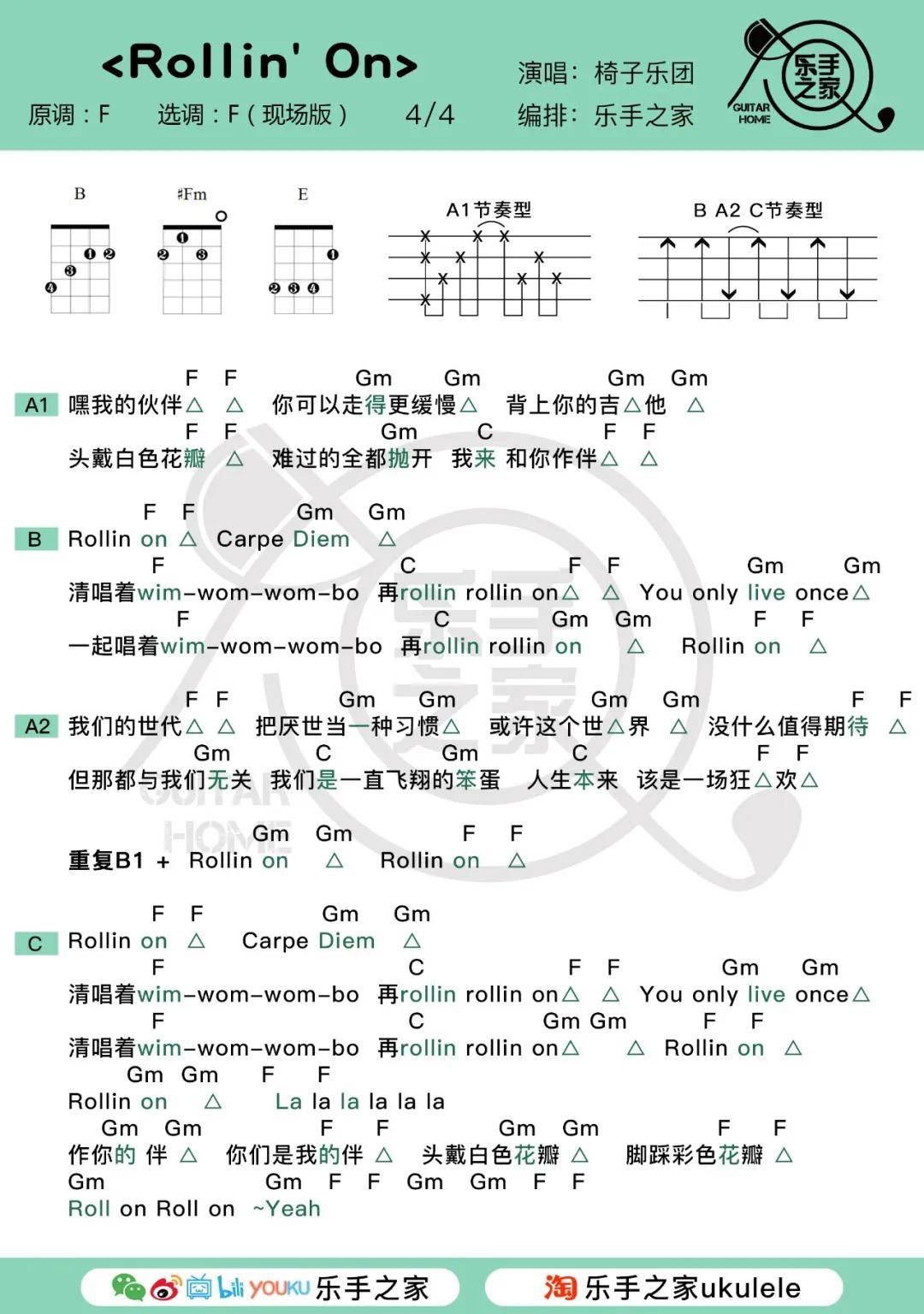 吉他弹唱人生路曲谱_人生路曲谱(3)