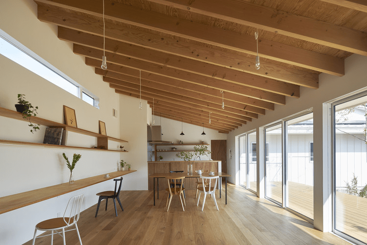 日本木结构小屋:室外宜人,室内温馨