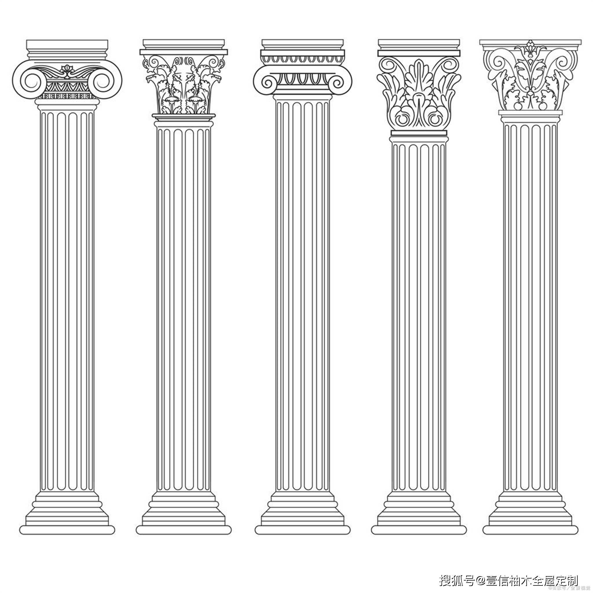 详解罗马柱之古罗马时期罗马柱样式风格