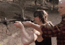 搞笑gif动图把妹开车玩漂移骚年叔看好你