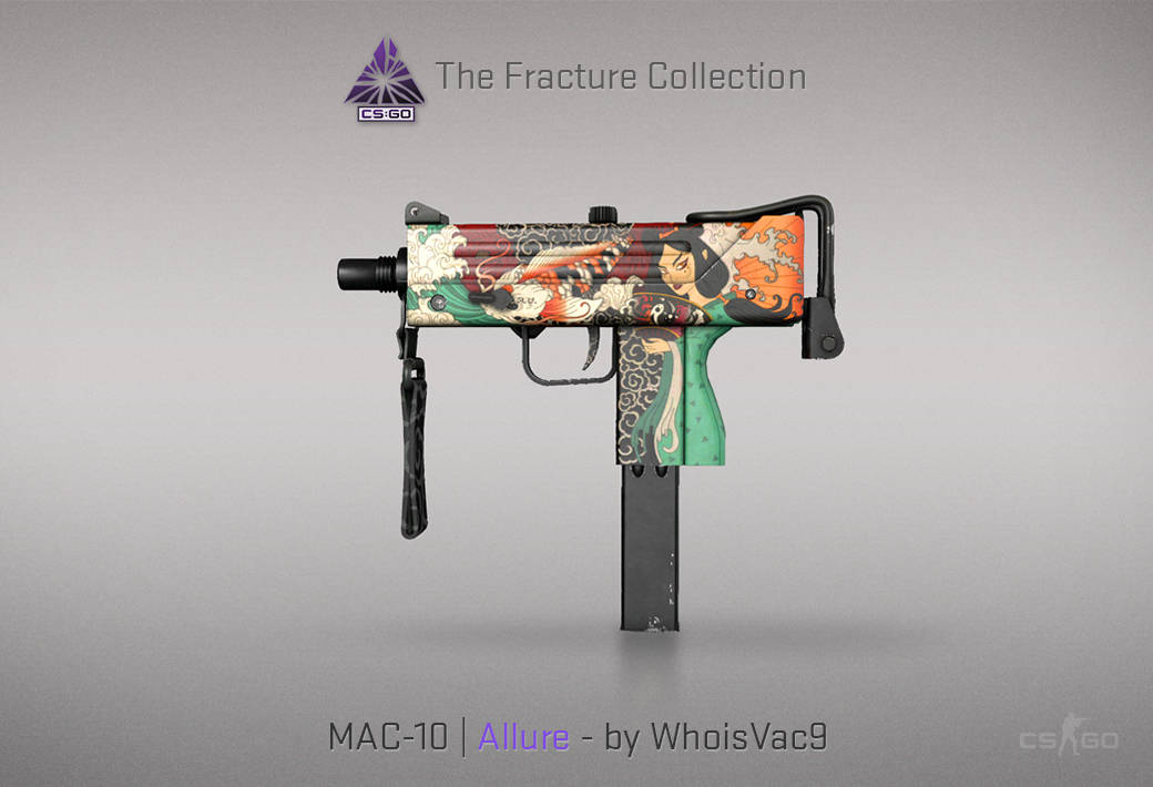 csgo新武器箱fracture登场含17款枪械皮肤及4种刀的首批皮肤