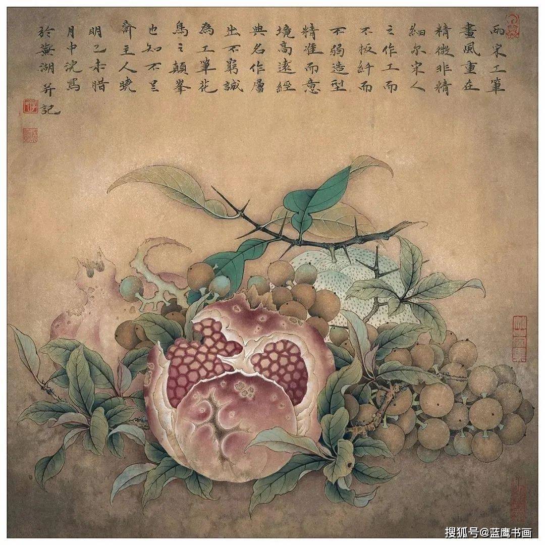 笔墨|三幅临摹的宋朝工笔图，逼真好看，笔墨巧妙精致