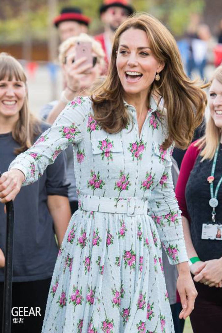 Amaia|令人怎能不爱她?去年穿过的印花裙,凯特王妃又拿出来重穿!