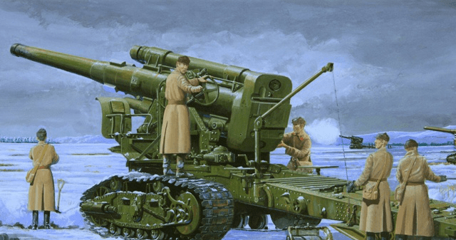 原创二战苏联火炮盘点,大口径重炮型号之多,让人目眩!