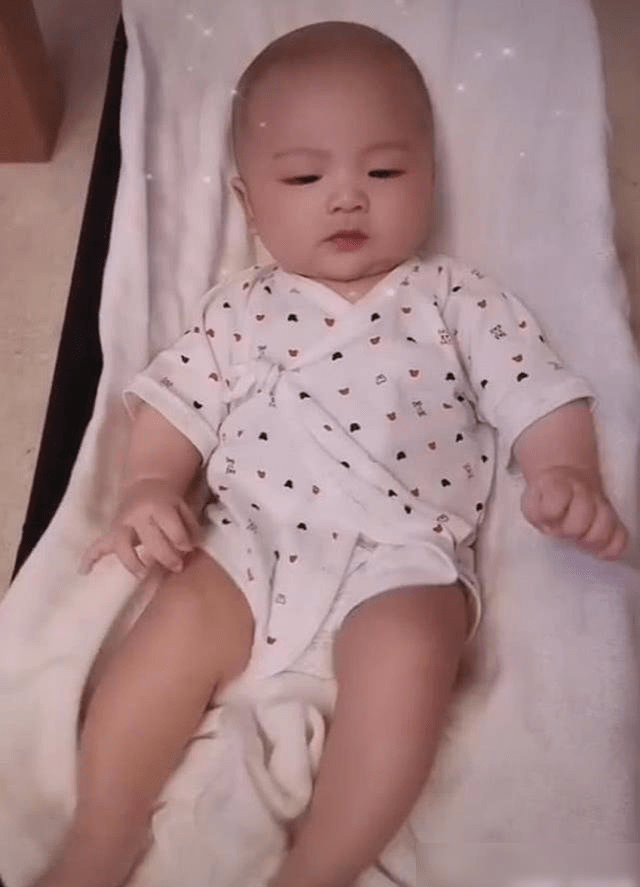 原创张晋与儿子东北话互动，乐儿已能独自站立，豪宅庭院曝光如植物园