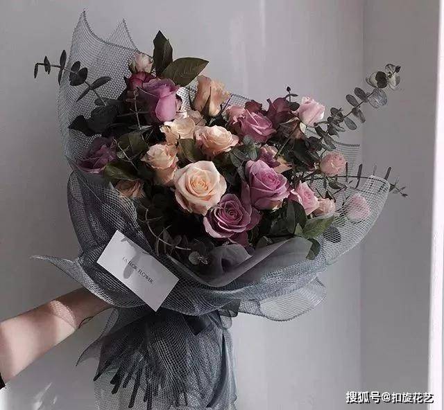 9个花束包装配色技巧,拯救你的花束