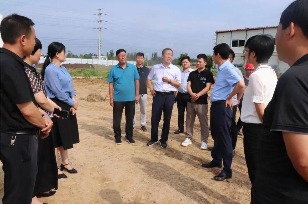 领导关怀 | 邓州市市长邓俊峰等一行领导莅临中科高新