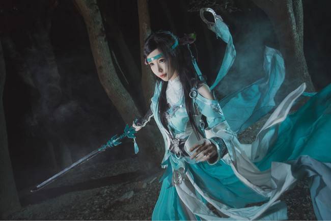 cos:剑三,雪河琴娘