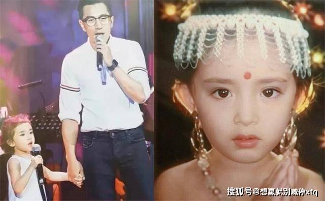 原创杨幂女儿正面照罕见曝光，看到真实样貌，网友：难怪不愿公开