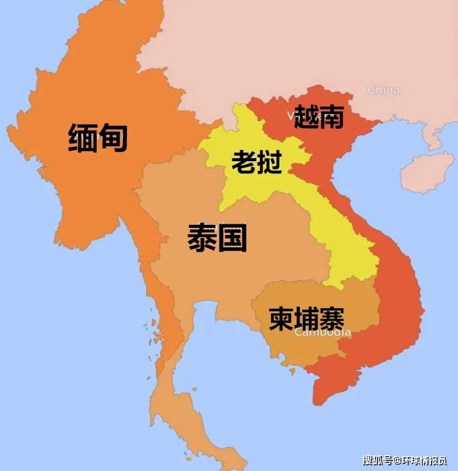 中南半岛人口_中南半岛地图