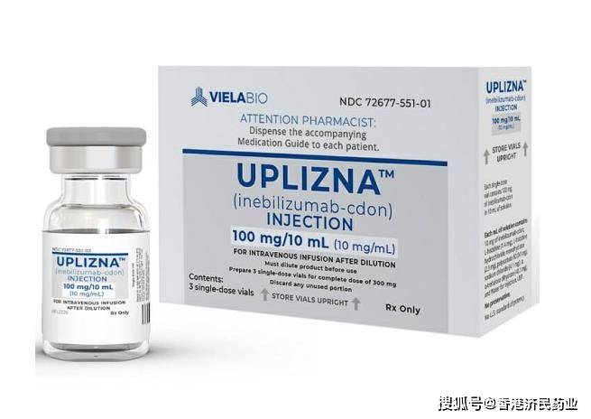 的nmosd特效药有三种,分别是il-6r单抗enspryng,c5补体抑制剂soliris