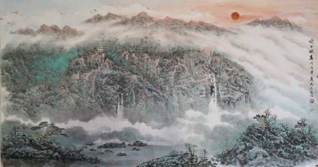 江南景像的细腻:读福建知名画家苏志强山水画