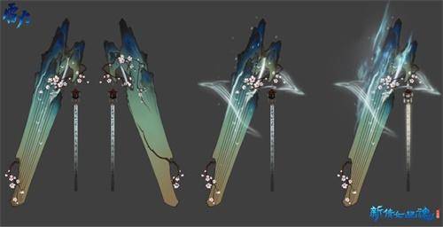 豪华绚烂新倩女幽魂次世代武器琴外观大爆料
