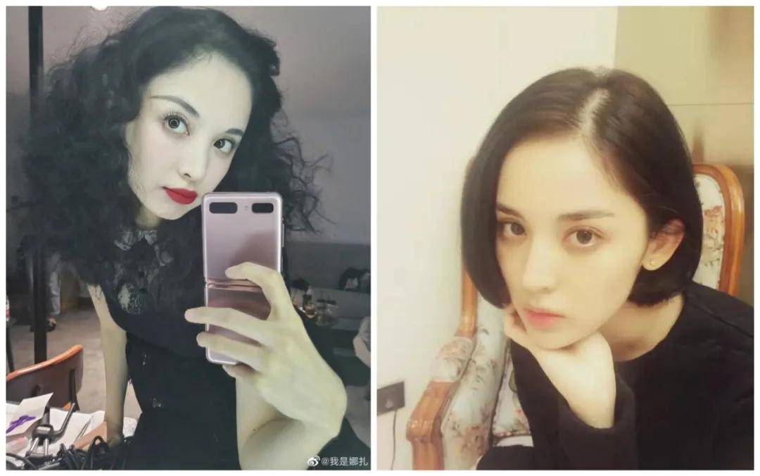 头发|娜扎消失的头发全回来了…这方法比鞠婧祎还高明！