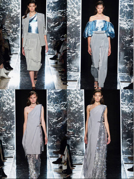 blu|“Into the blu海洋传说”，ELLASSAY2020春夏米兰时装周发布