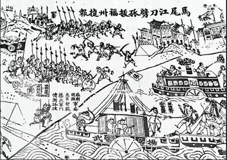 历史上的今天——1884年8月23日，法国舰队袭击福建水师，马尾海战爆发