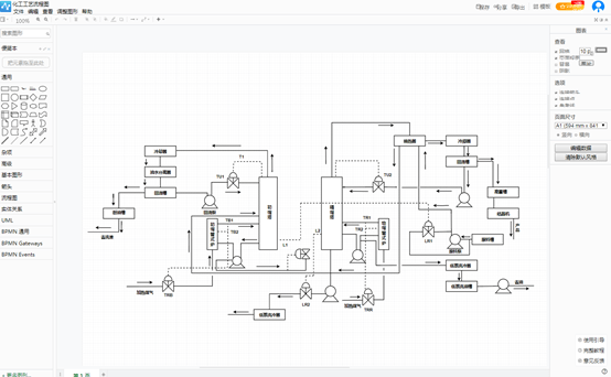 化工工艺流程图工具哪个好?快速出图的绘图工具推荐