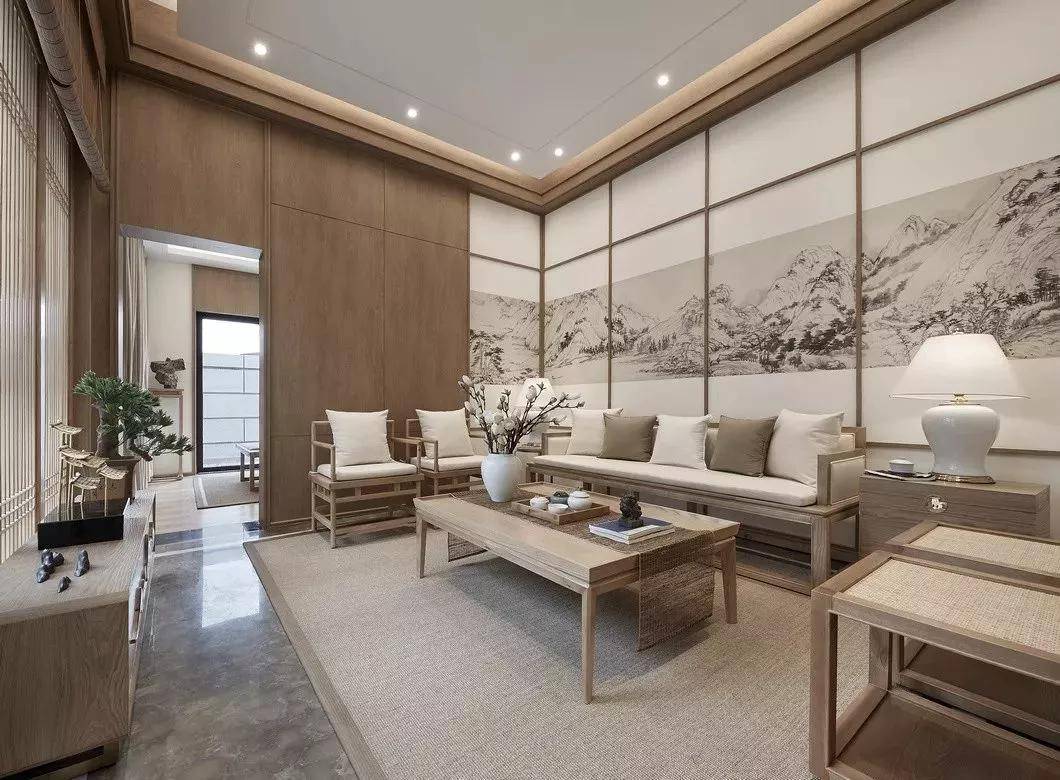 妙彩金饰画:诗情画意,新中式元素装饰