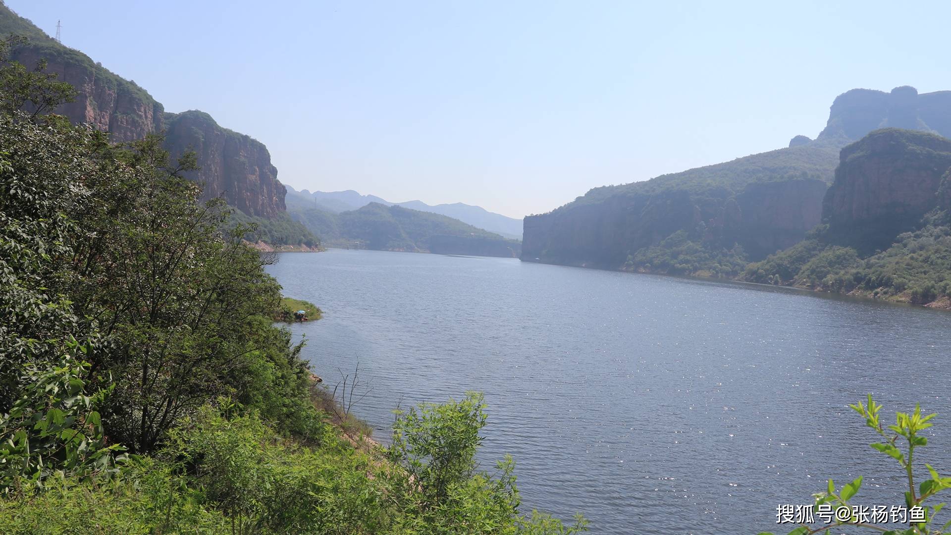 初探秦王湖,钓鱼好去处,这边风景独好