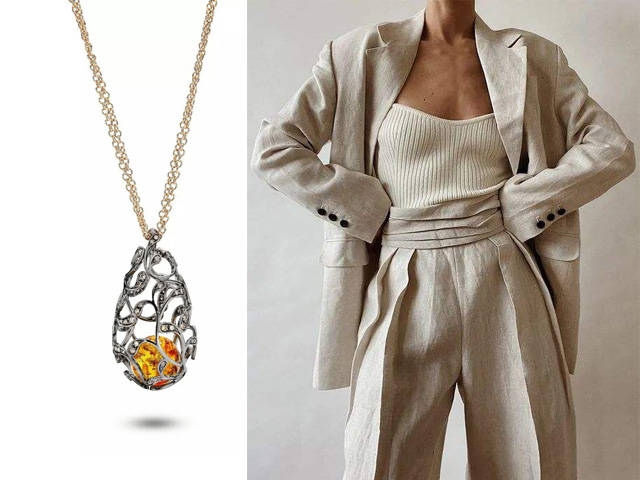 配饰|燕麦色的早秋,才“够味”