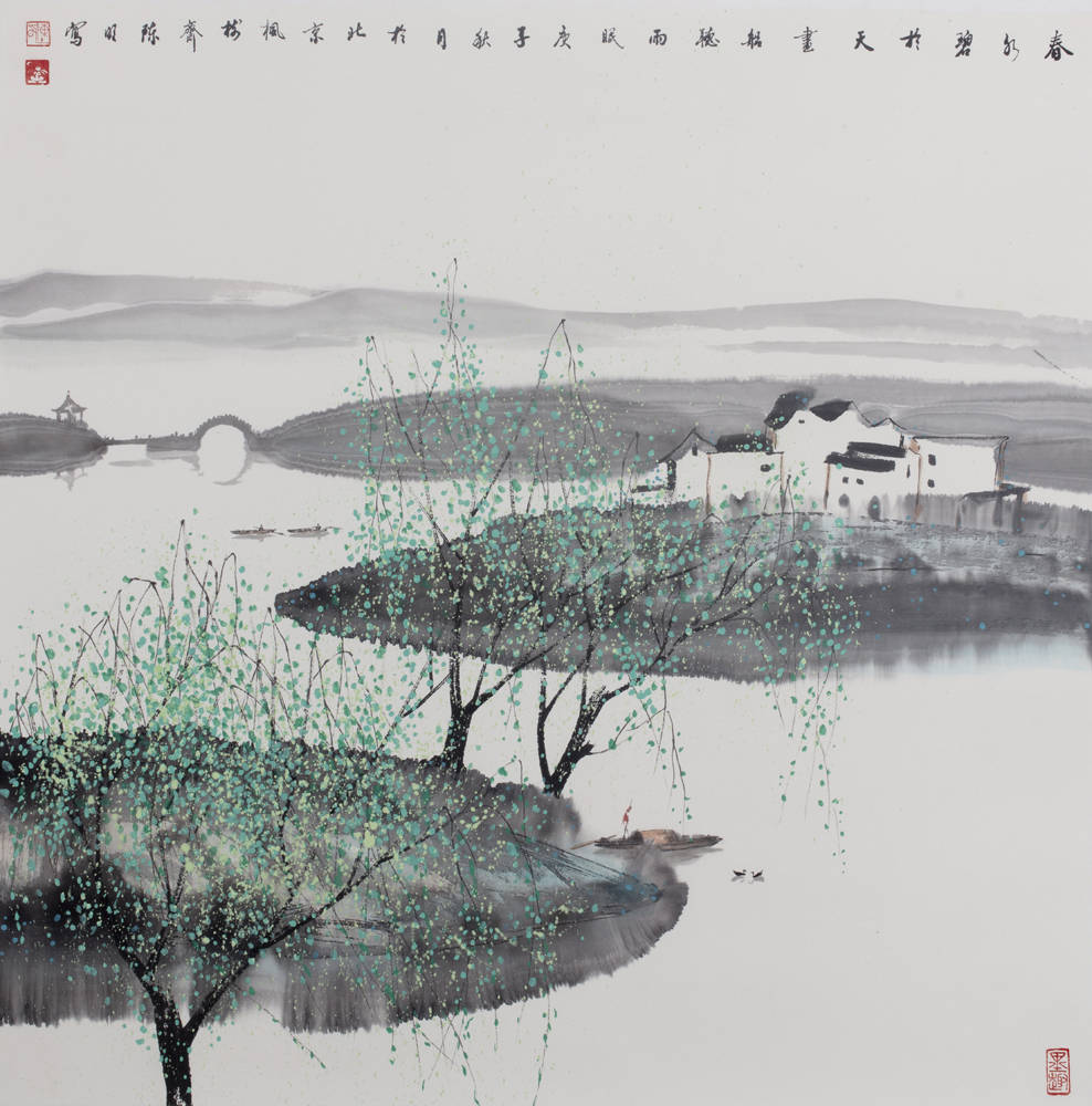 艺墨传承 香港画院第三届中国画大展—陈明作品鉴赏