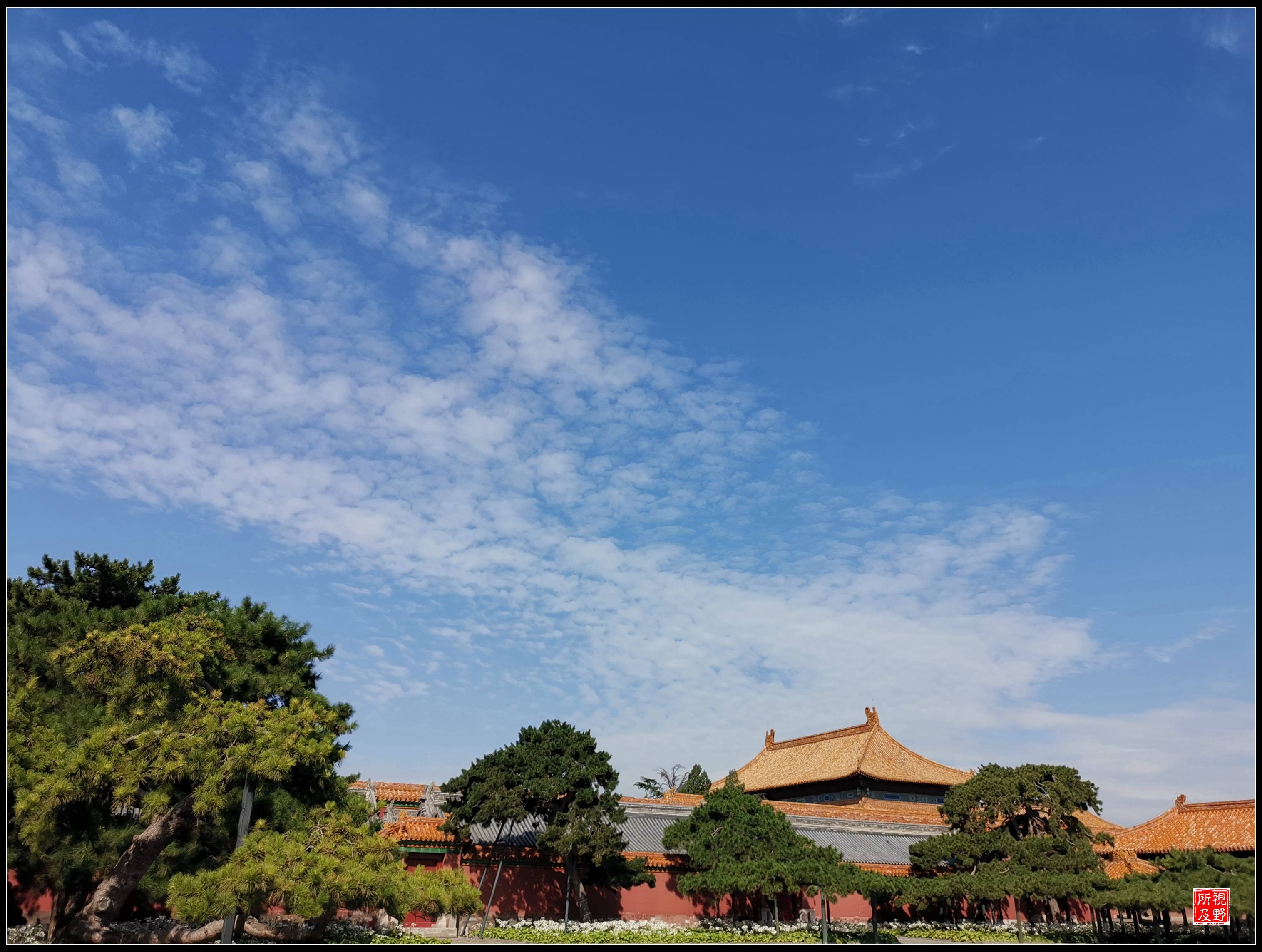 故宫|故宫高天流云 太任性了