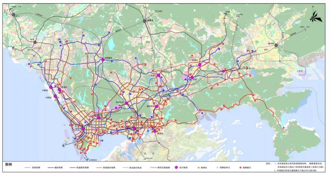 【重磅】深圳地铁14号线延伸至惠阳,深惠,深大城际1-2