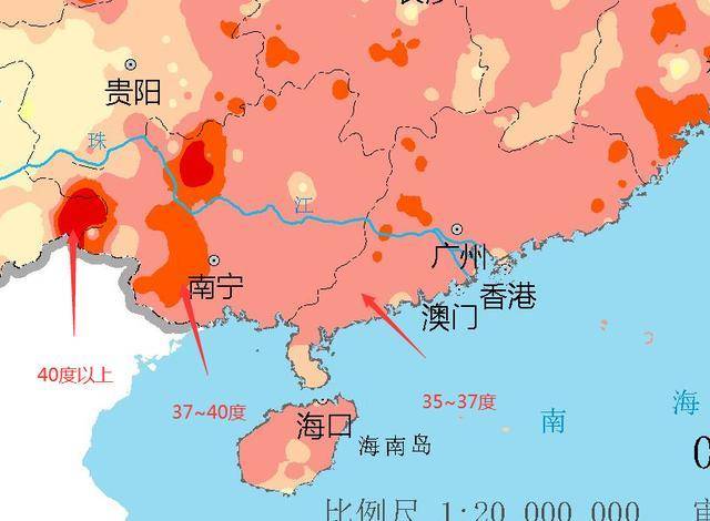 广东广西海南确认了明天倾盆大雨卷土重来大雨暴雨将落在下列区域