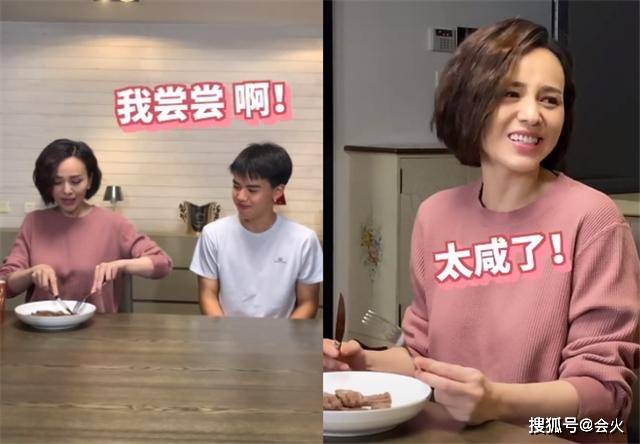 50岁王琳与儿子同框似姐弟，儿子因单亲早熟敏感