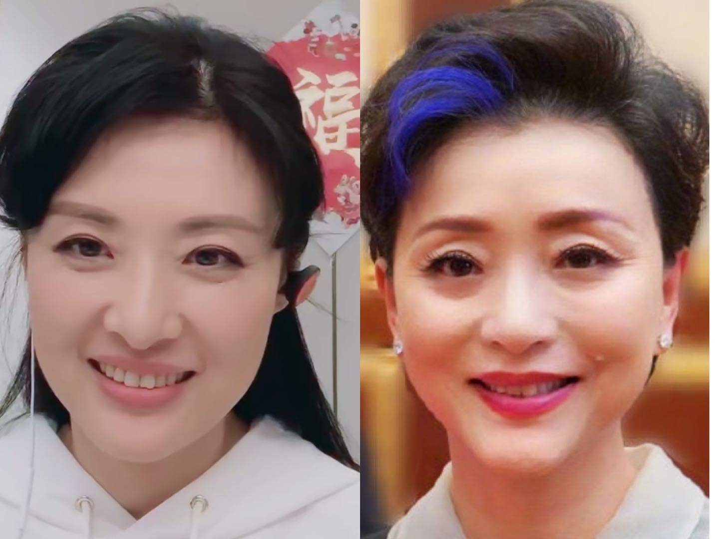 52岁的周涛和杨澜，都是著名主持人，不一样的年