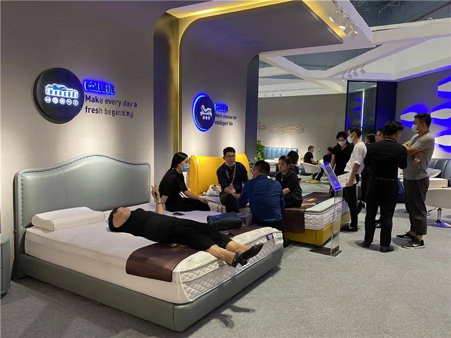 中国家博会（上海） | CALUFUL卡路福床垫大放异彩，尽显品牌魅力