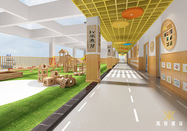 重庆幼儿园装修案例,2020年幼儿园设计效果图
