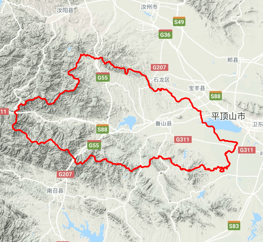 原创河南平顶山市有一个县拥有2条高速和2条铁路曾隶属于许昌专区