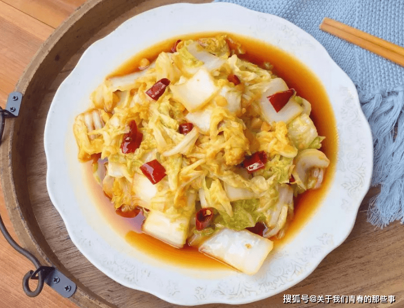 技巧|切好不要直接炒！掌握3个技巧，白菜脆爽入味，不出水醋溜白菜