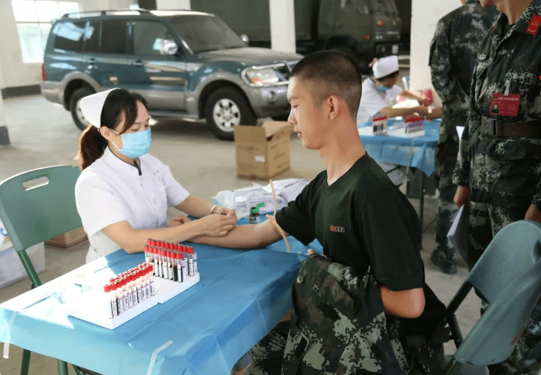 鉴于新兵工作的重要性,一般会在新兵入伍后的一周内进行复查体检工作