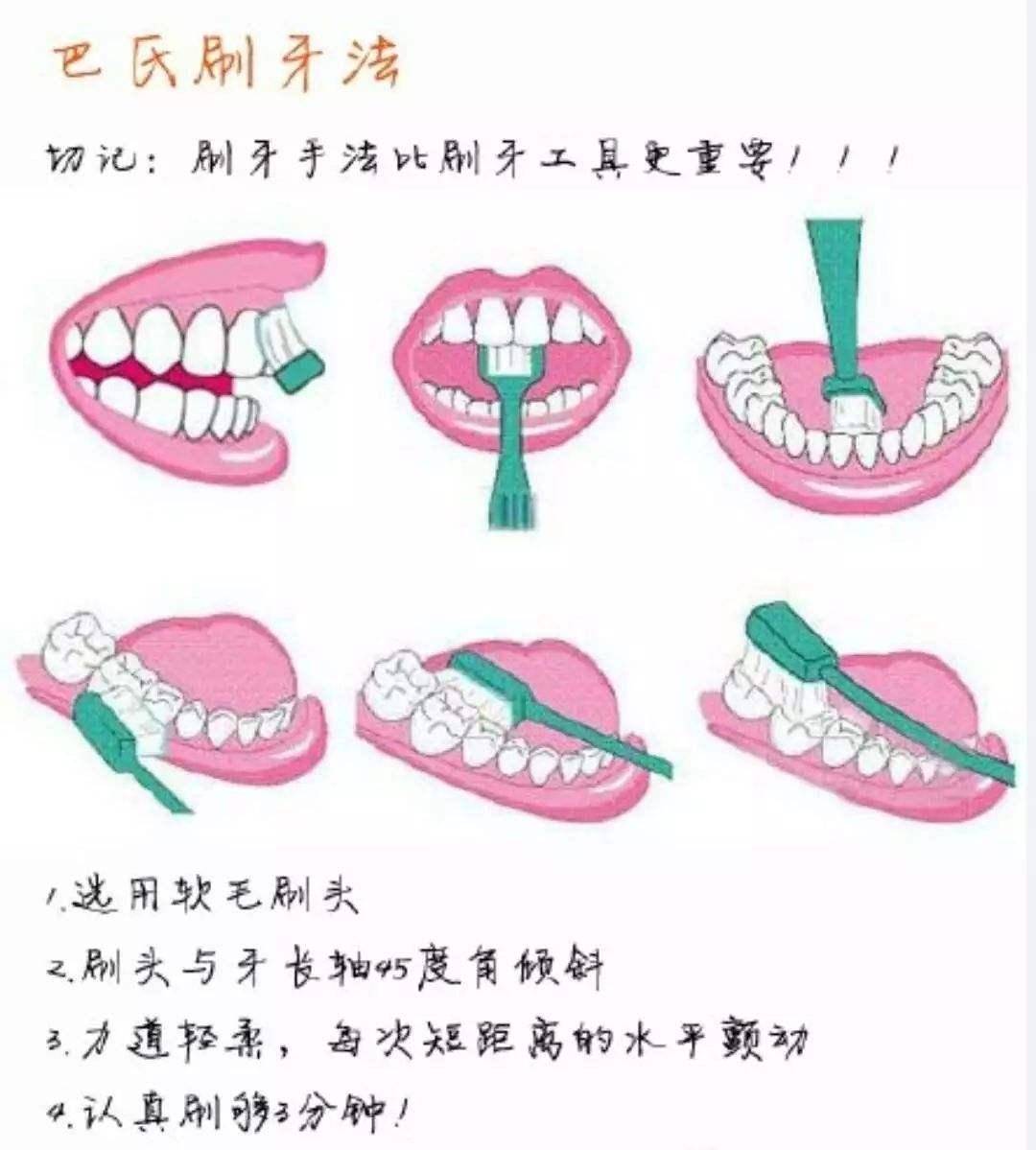 巴氏刷牙法