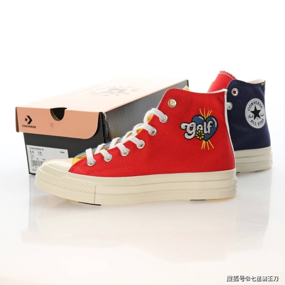 合作|Golf Wang联名匡威Converse拼色鸳鸯