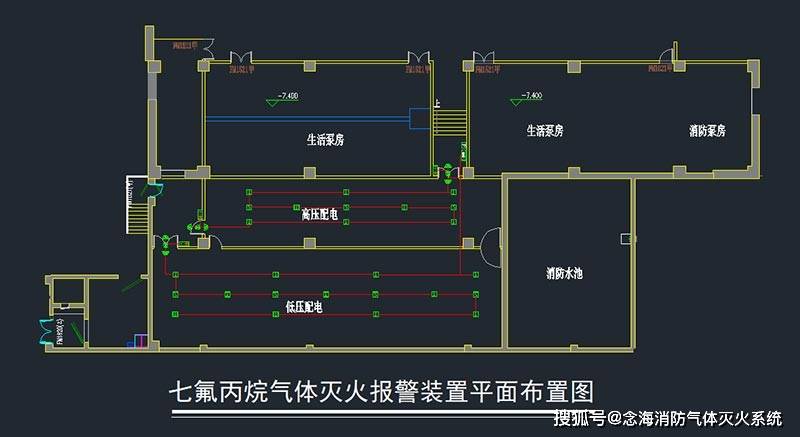 高低压配电室气体灭火设计方案-配电室气体灭火标王念