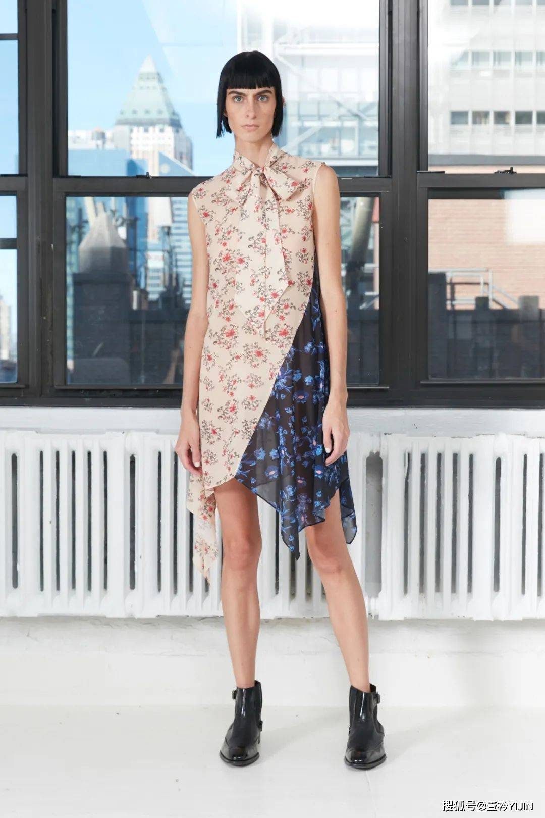 Xue|2021纽约时装周来啦！Xue Gao：是心动呀！睡衣+夹克就能快速完成今日穿搭