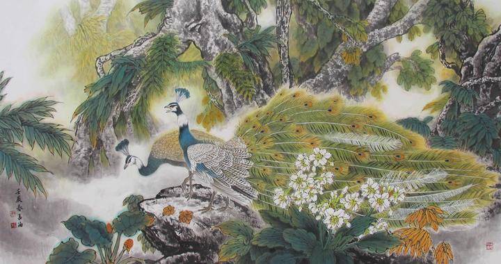 本市热点:画家徐孟海最新作品欣赏_中国画系
